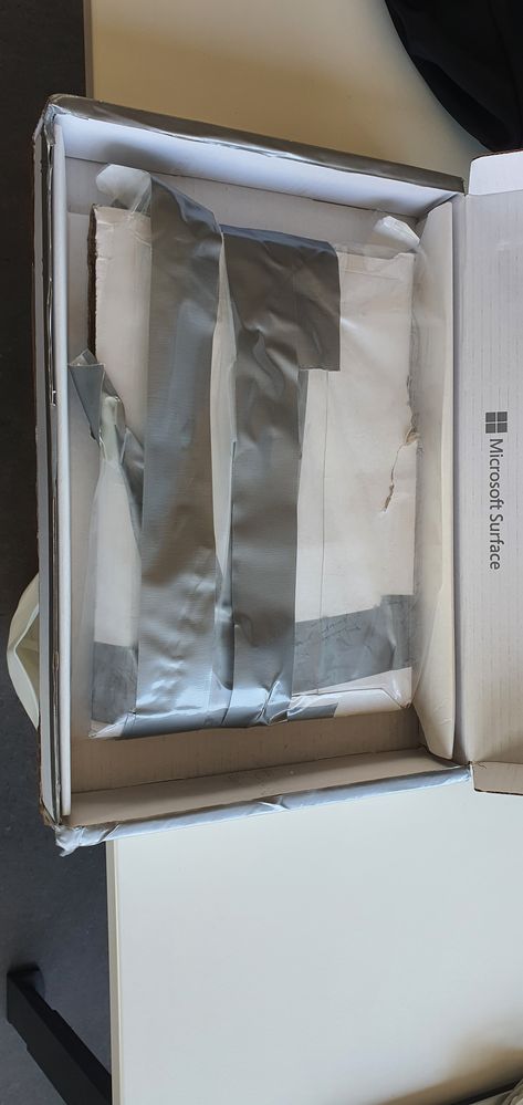 Das war in der Umverpackung