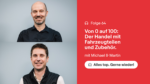 Der neue Podcast: Von 0 auf 100 ‒ der Handel mit Fahrzeugteilen und -zubehör bei eBay