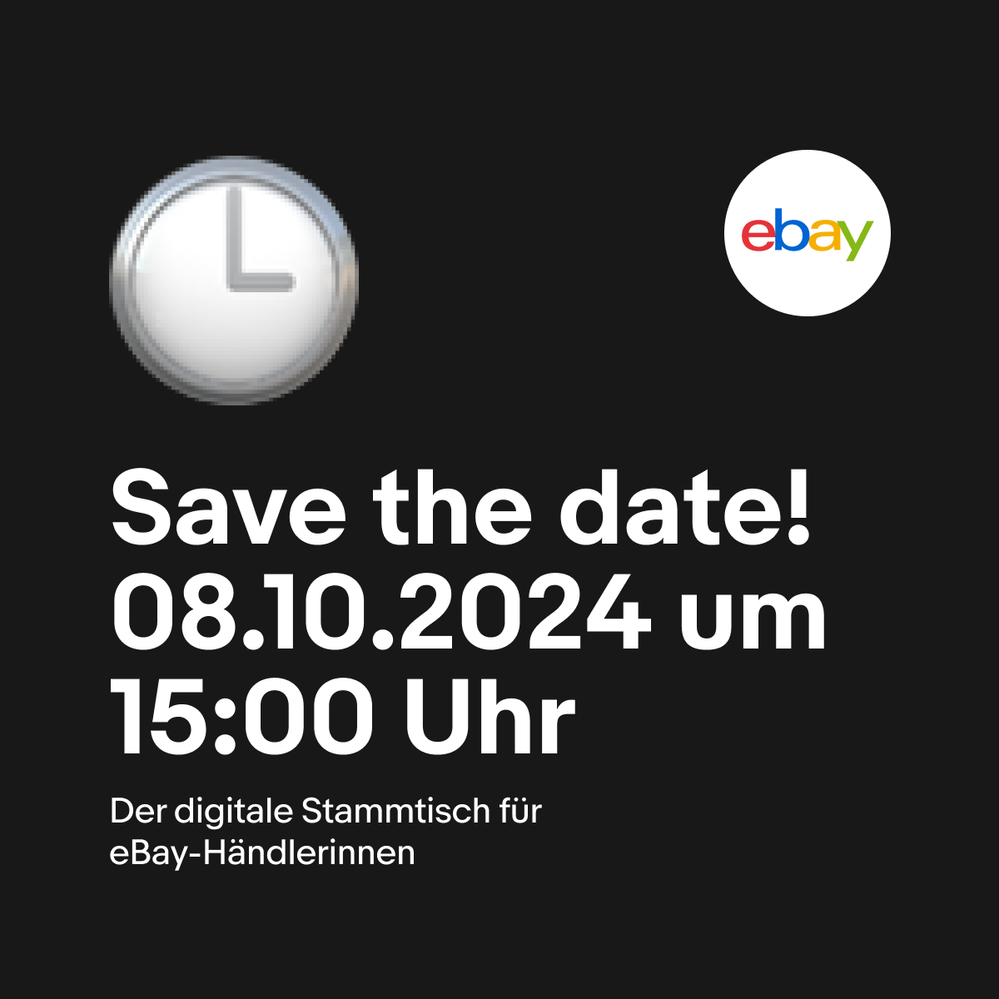 Händlerinnen aufgepasst! Digitaler Stammtisch 8. Oktober von Frauen für Frauen zum Thema KI bei eBay