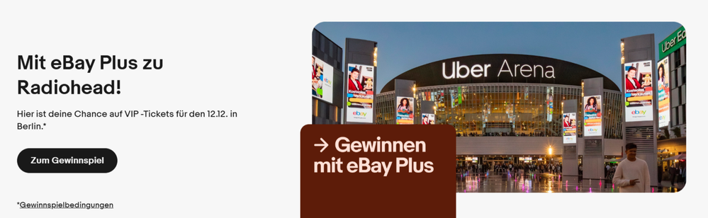 🎸 Gewinne mit eBay Plus: VIP-Tickets für Radiohead! 🎶