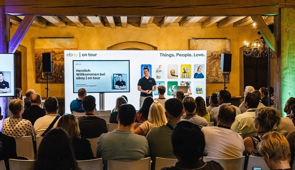 Agenda des 1. Stopps bei eBay on tour in Berlin. Seid am 21. Mai dabei!