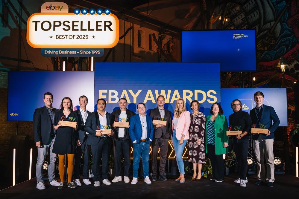 Jetzt noch schnell bis zum 31. Mai für die eBay Awards 2026 bewerben und tolle Preise gewinnen!