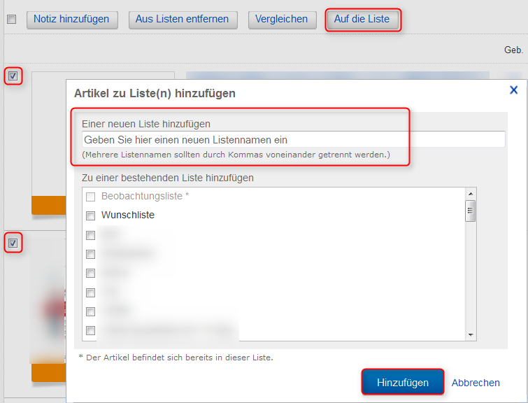 Auf die Liste - Neue Liste.png