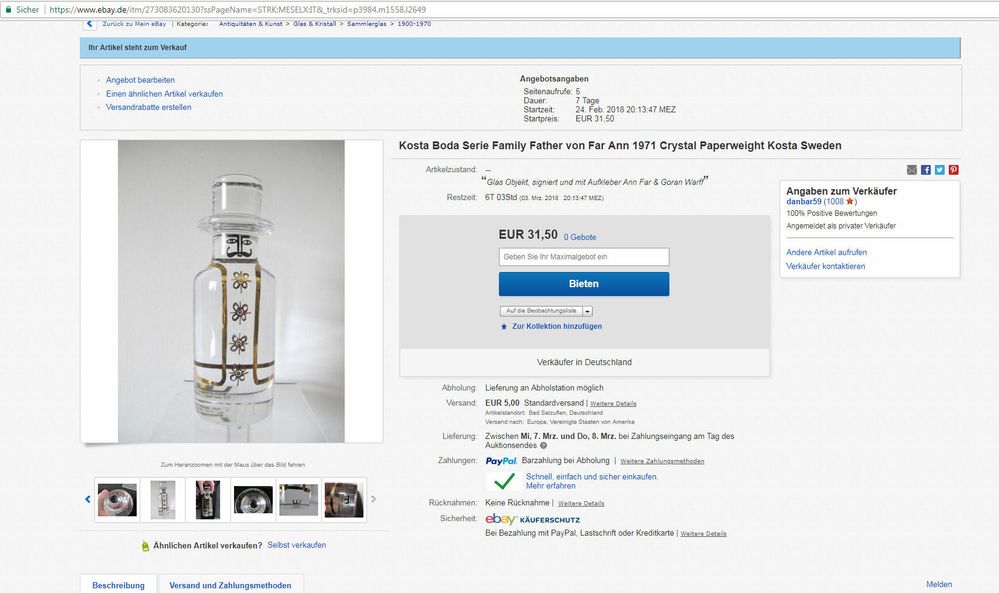 Ebay Angebot